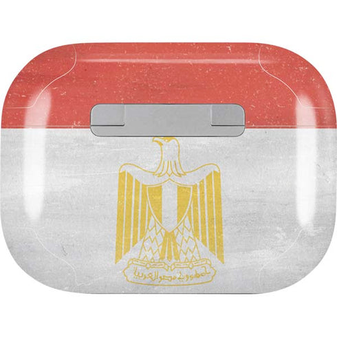 Egypt Flag Distressed AirPods Skins